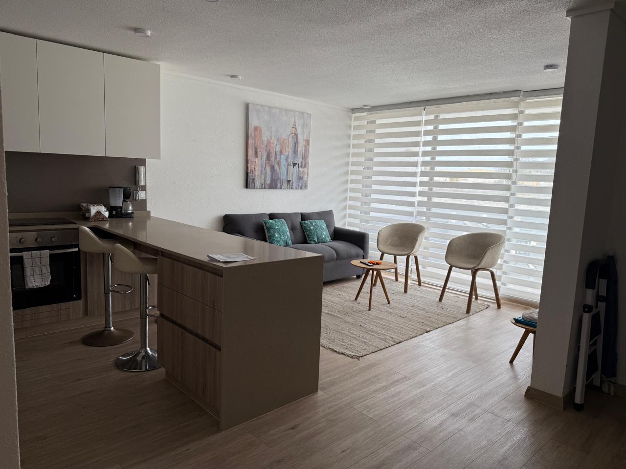 BAHIA INGLESA - EXCELENTE DEPTO. FULL AMOBLADO.-